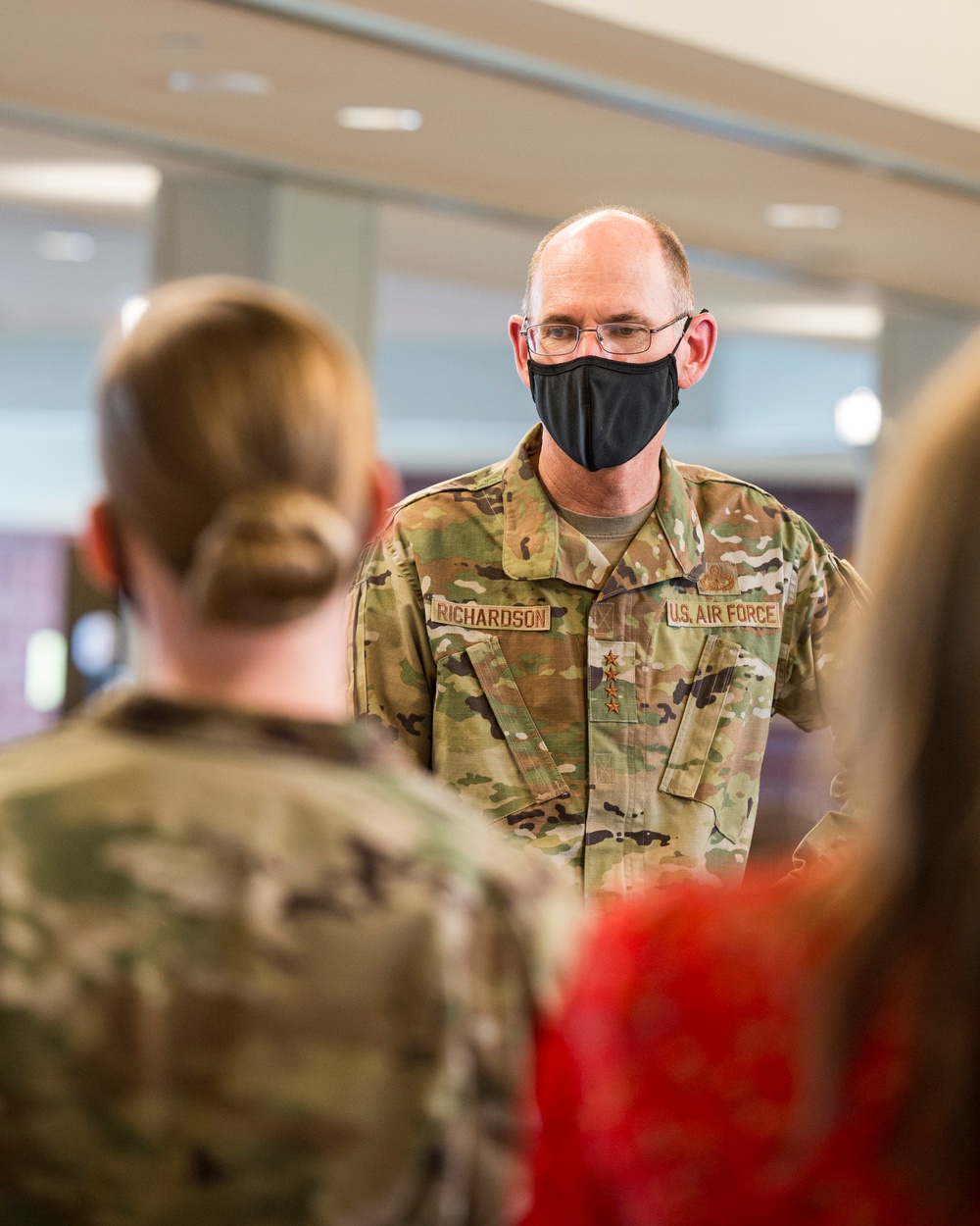 AFMC Commander, Leaders Get Tour of Wright-Patterson