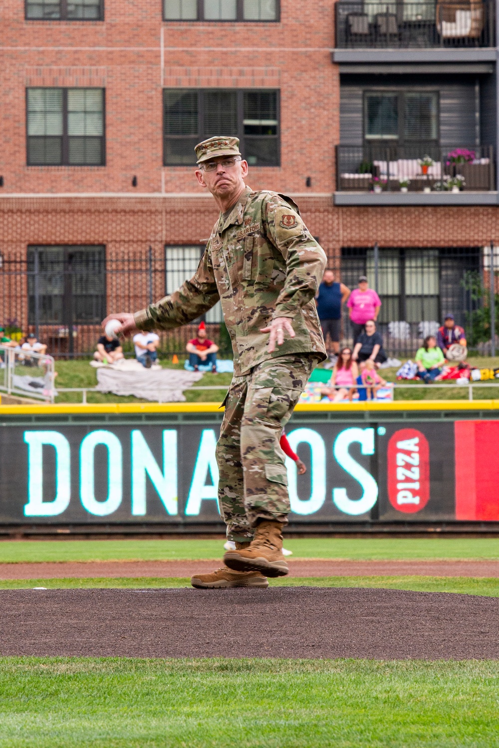 WPAFB Joins in American Celebration Night at Day Air Ballpark