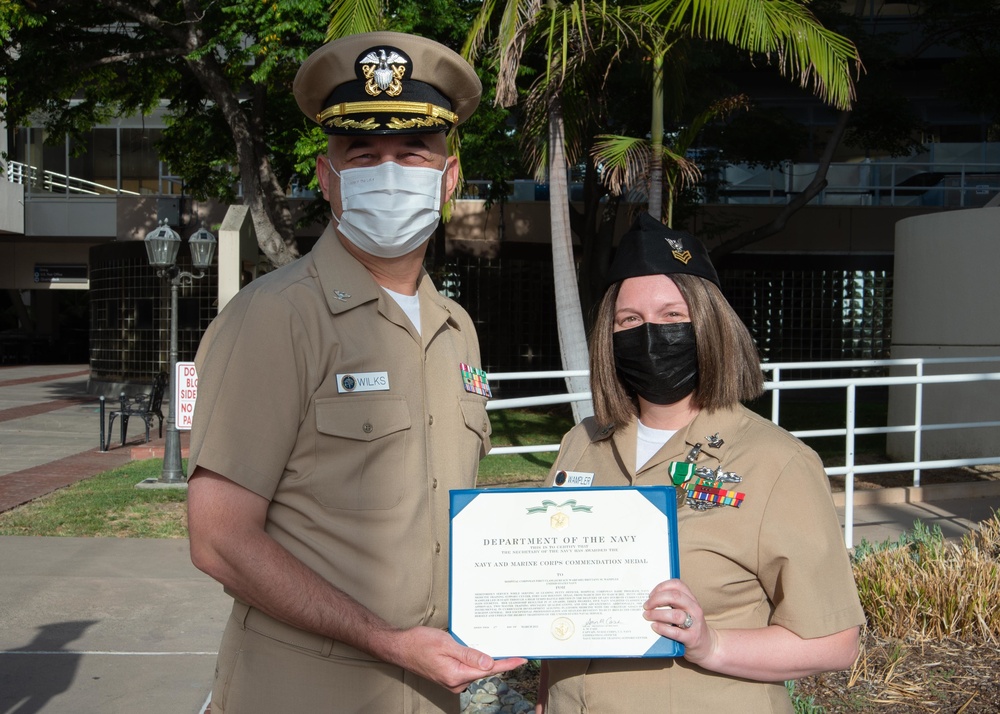 NMRTC San Diego Awards Sailors