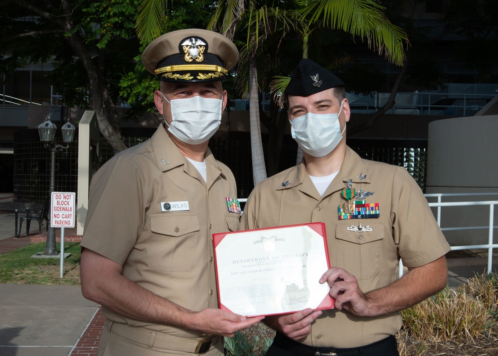 NMRTC San Diego Awards Sailors