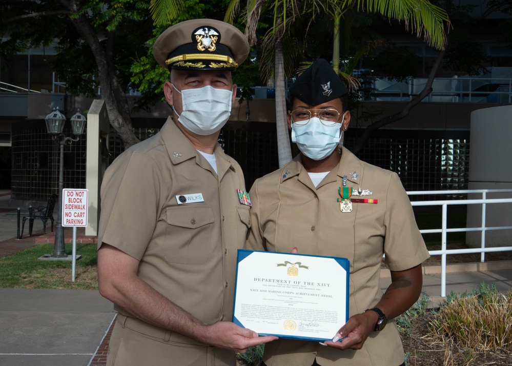 NMRTC San Diego Awards Sailors