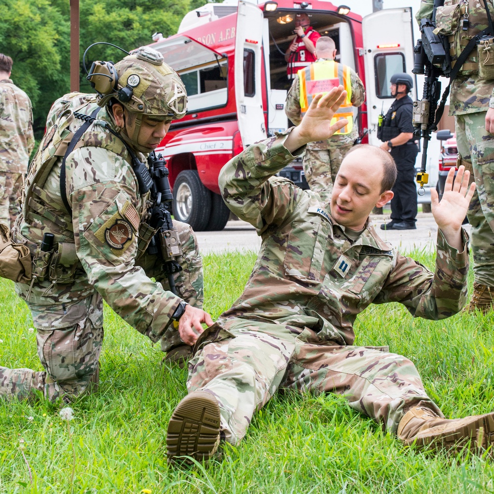 Active-Shooter Exercise Tests Emergency Response at WPAFB