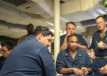 USS Sioux City Transits the North Sea