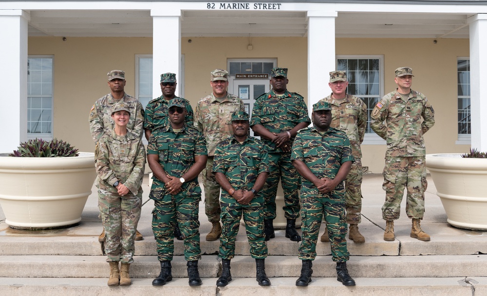 Florida National Guard hosts Guyana Defence Force