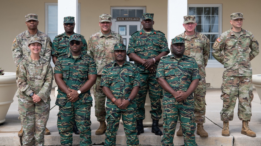 Florida National Guard hosts Guyana Defence Force