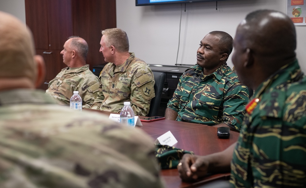 Florida National Guard hosts Guyana Defence Force