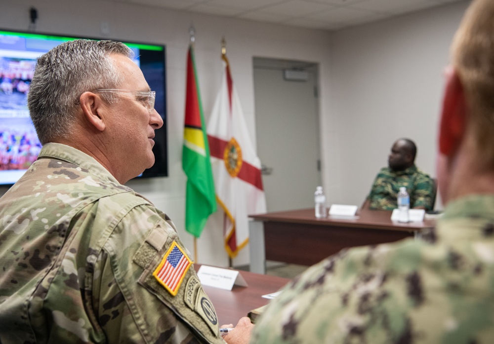 Florida National Guard hosts Guyana Defence Force