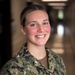 Enlisted Sailor Wears Maternity Uniform Provided by Navy's MPP