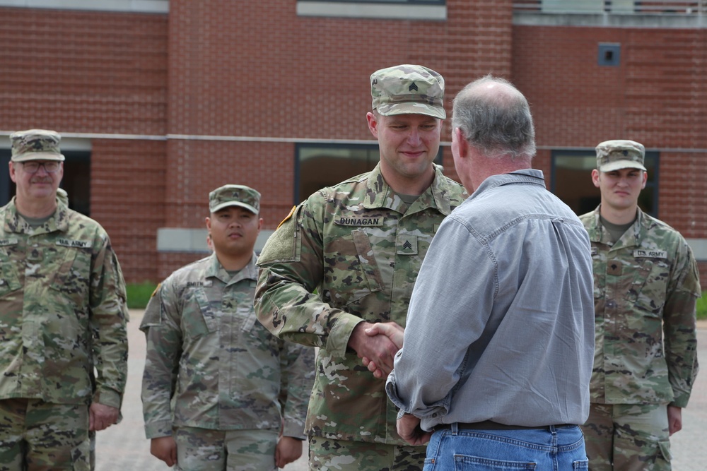 Sgt. Mike Dunagan's Promotion Ceremony