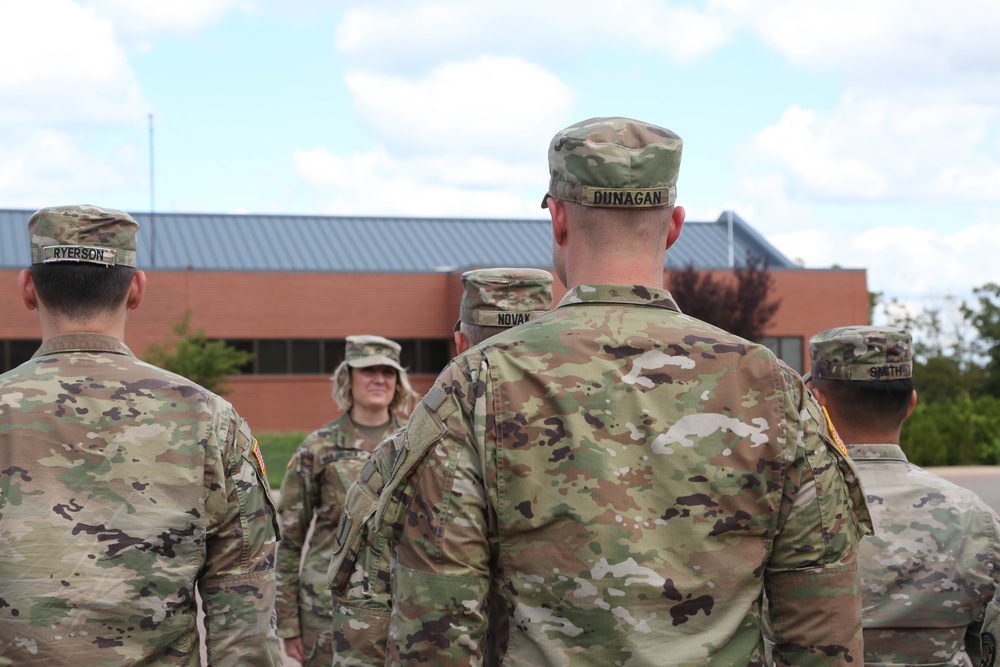 Sgt. Mike Dunagan's Promotion Ceremony