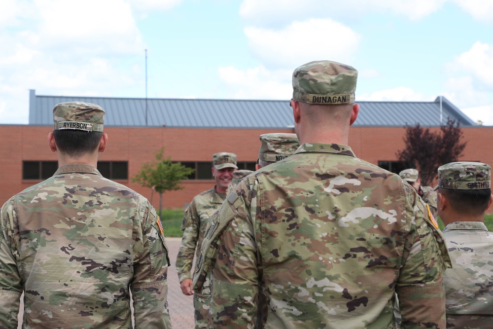 Sgt. Mike Dunagan's Promotion Ceremony