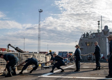 USS Sioux City Arrives in Fredericia Denmark