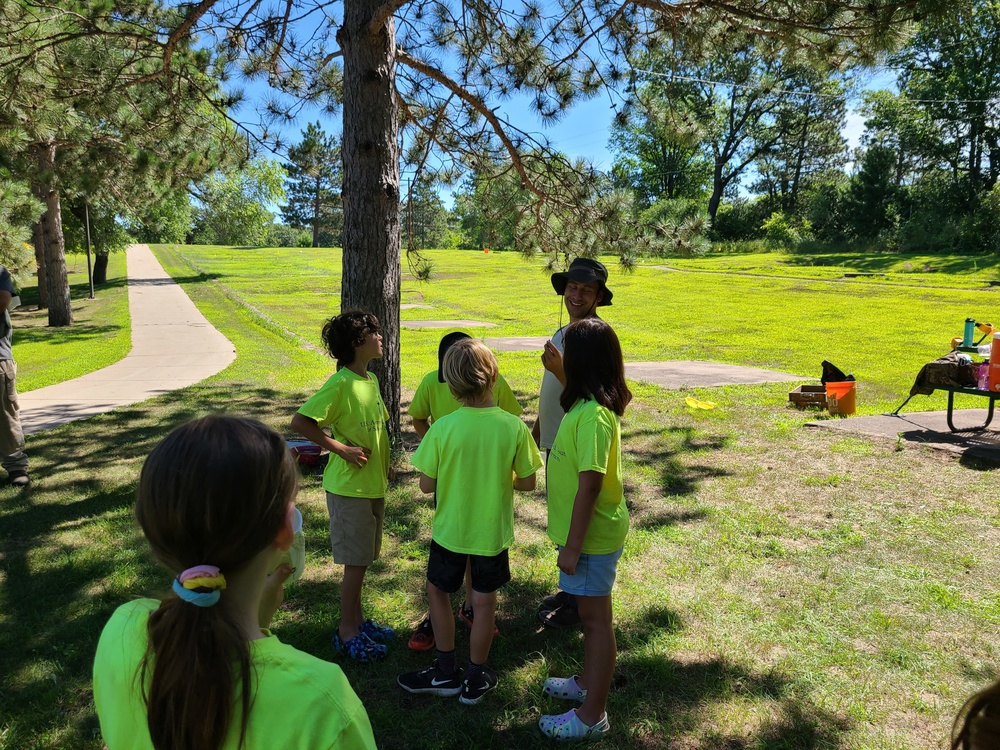 Fort McCoy archaeology team shares knowledge with youth during July 2022 South Post dig