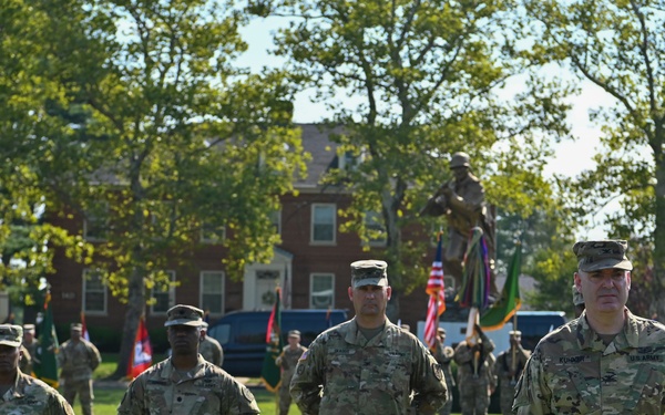 Hussey to Cowan: 200th MP Command changes leadership
