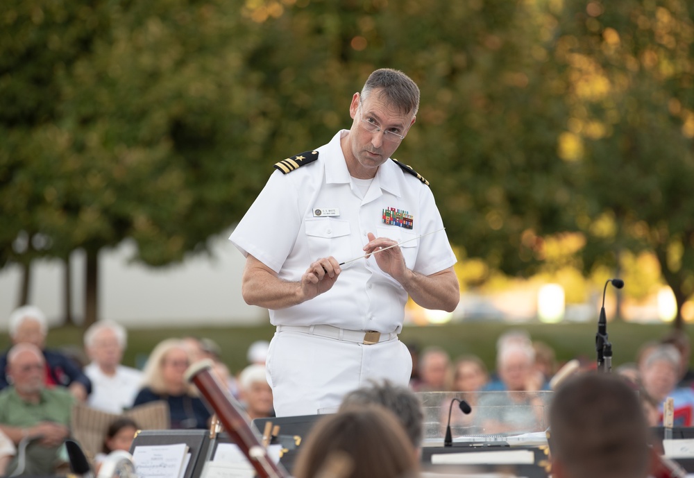 U.S. Navy Band Concert Band performs at National Museum of the Marine Corps