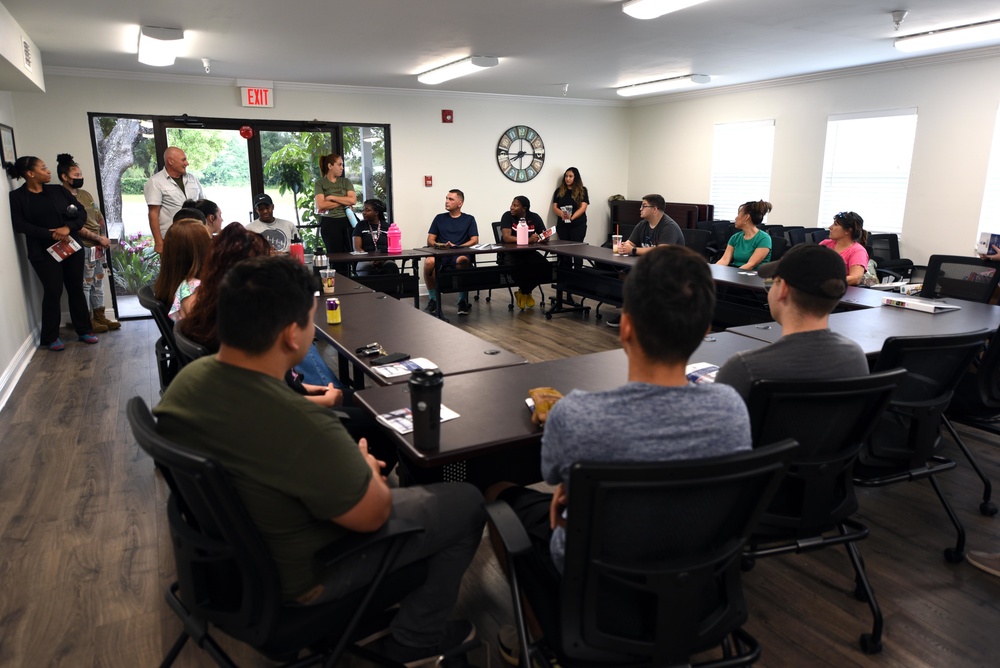 TAFB, Panama City Rescue Mission; Women’s Equality Day volunteers