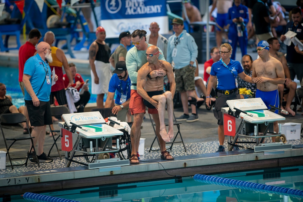 2022 DoD Warrior Games Swimming