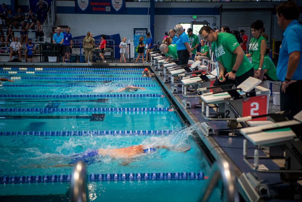 2022 DoD Warrior Games Swimming