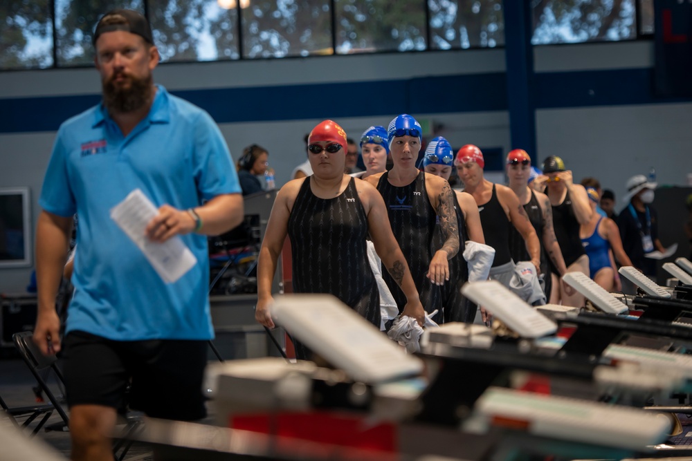 2022 DoD Warrior Games Swimming