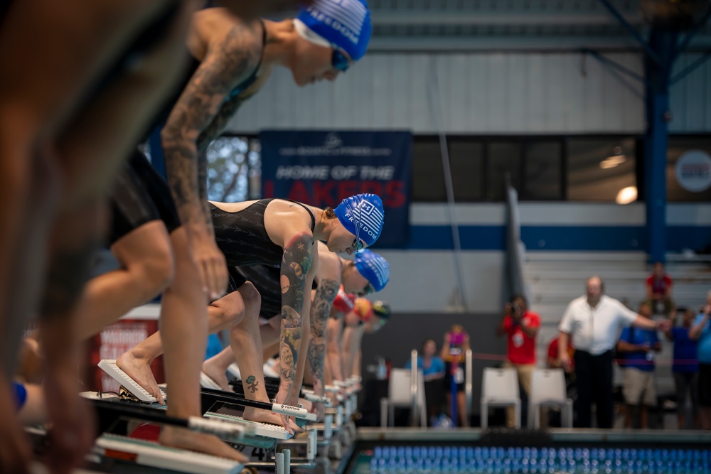 2022 DoD Warrior Games Swimming