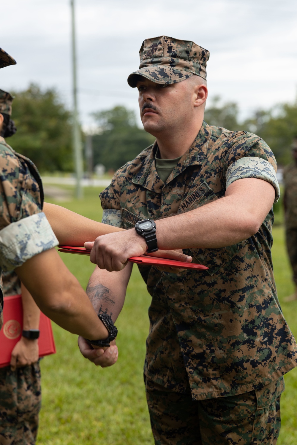 DVIDS - Images - MCB Camp Lejeune PMO Marines recognized for saving a ...