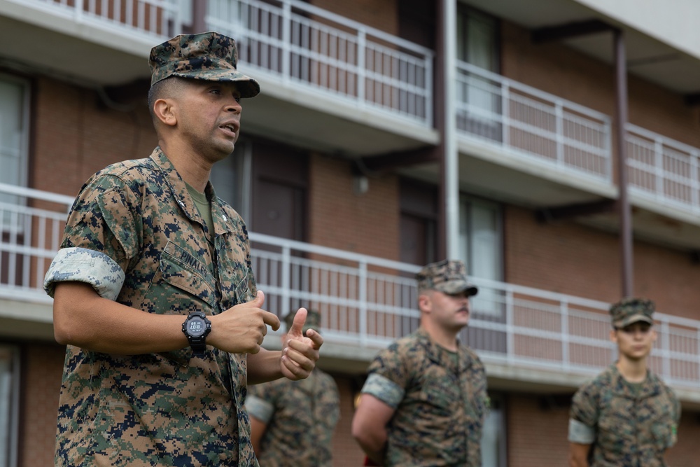 MCB Camp Lejeune PMO Marines recognized for saving a life