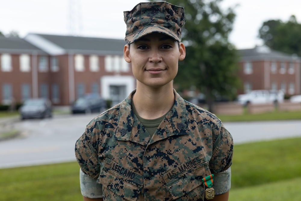 MCB Camp Lejeune PMO Marines recognized for saving a life