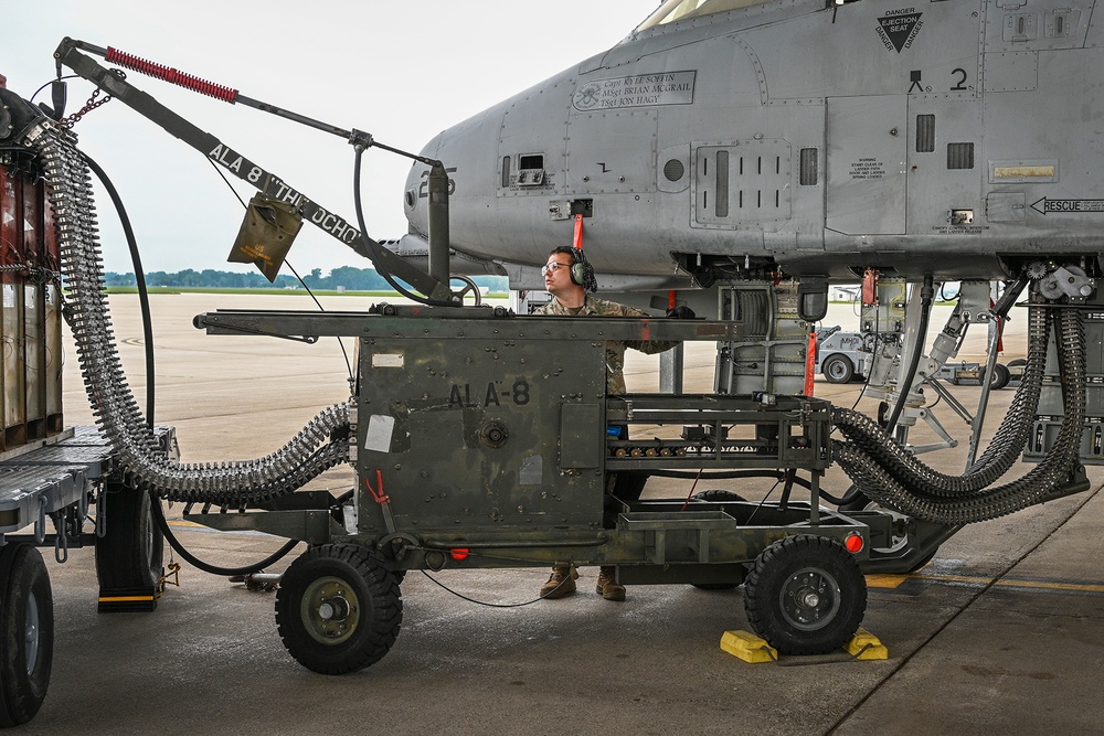 Selfridge Aircraft Maintenance Squadron weapons load crew download armament
