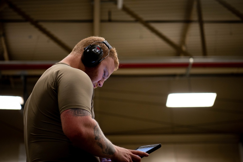 354th MXS Fuels Airmen perform checks