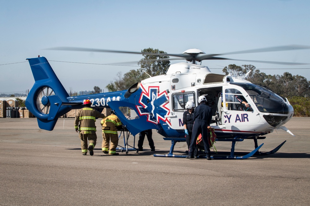 Aircraft mishap exercise MCAS Miramar