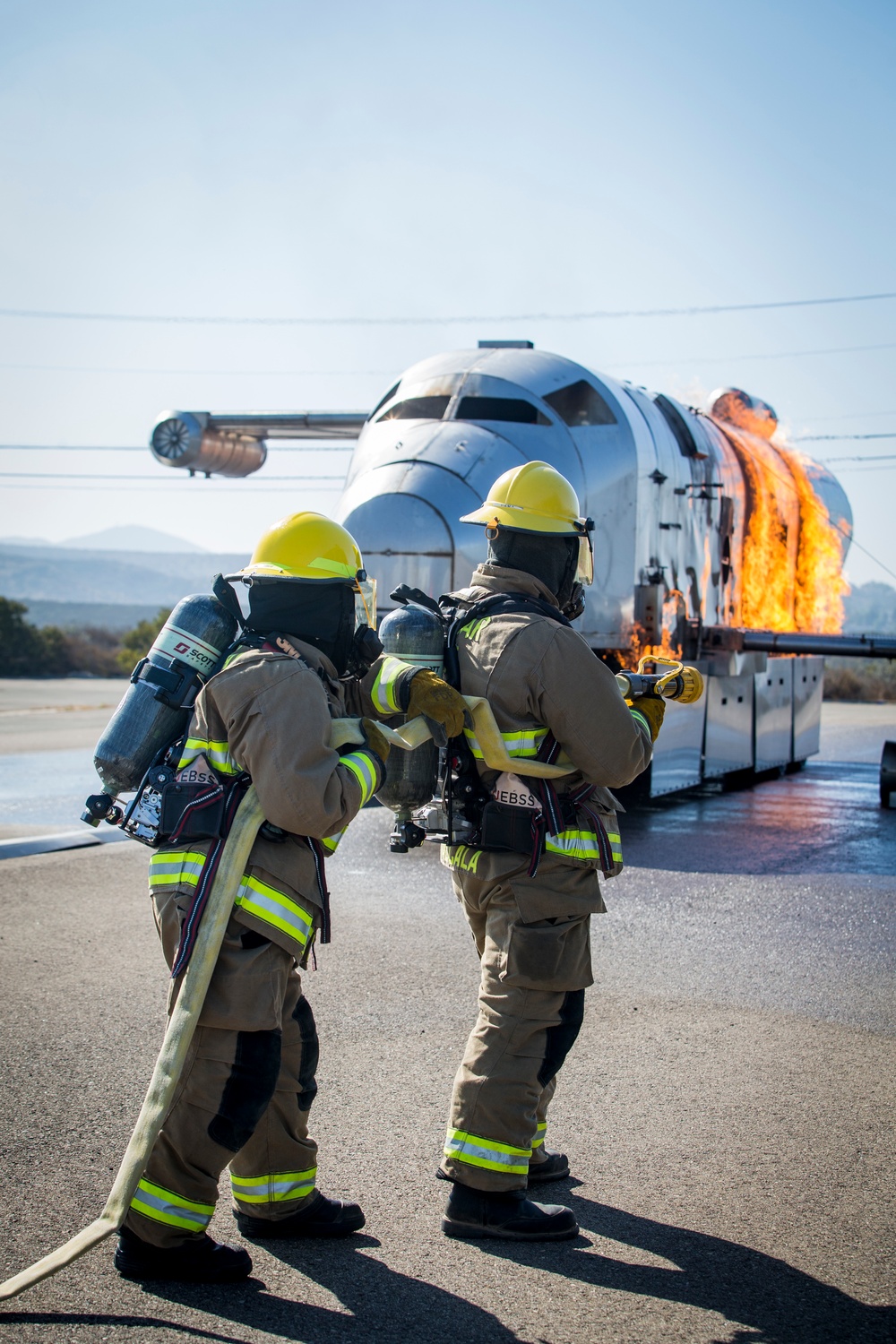 Aircraft mishap exercise MCAS Miramar