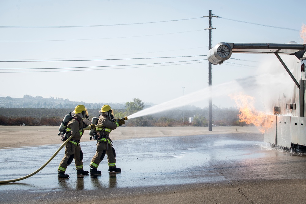 Aircraft mishap exercise MCAS Miramar