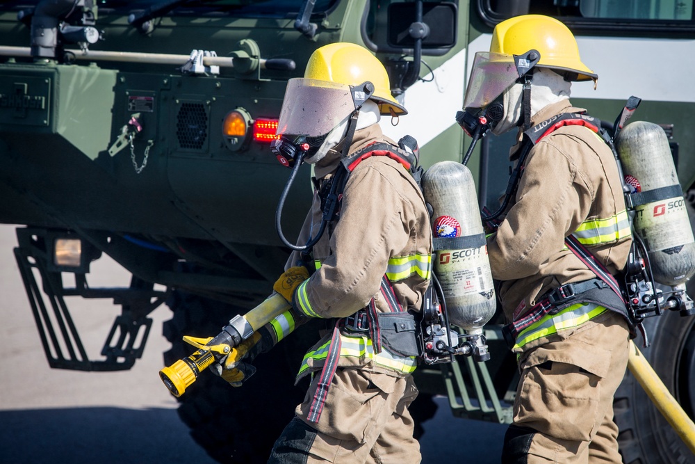 Aircraft mishap exercise MCAS Miramar