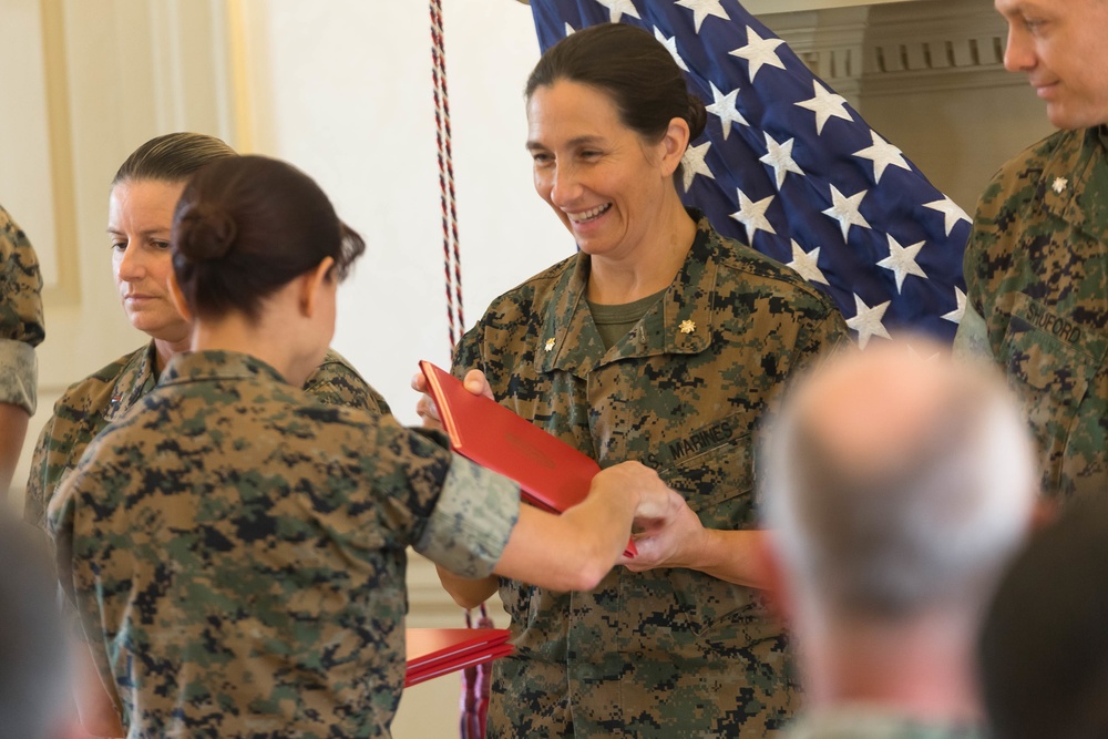 NMCRS Active Duty Fund Drive Award Ceremony