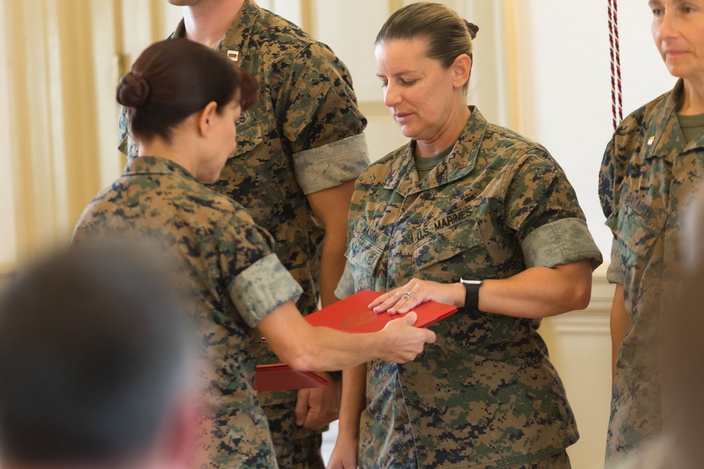 NMCRS Active Duty Fund Drive Award Ceremony