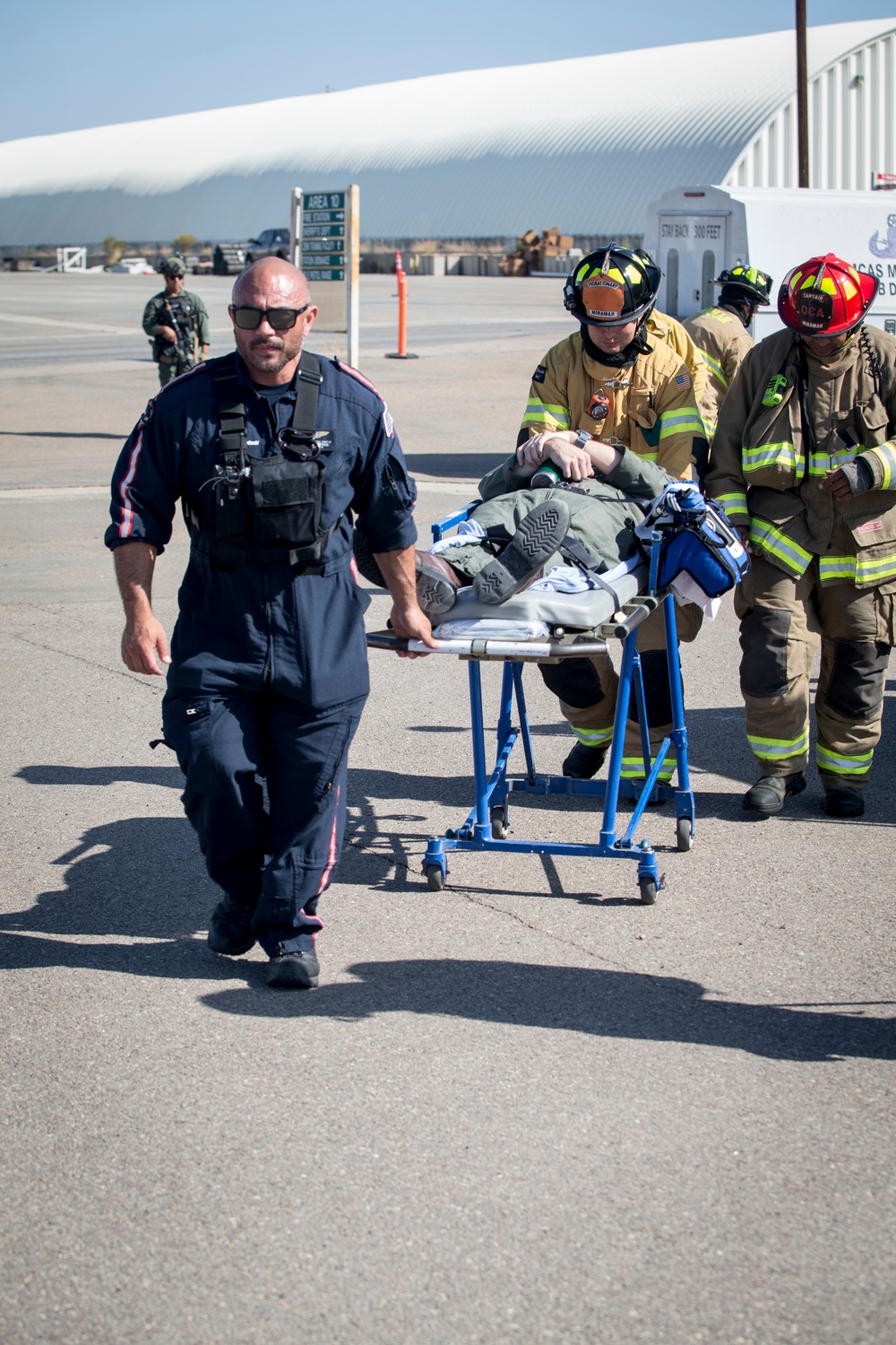 Aircraft mishap exercise MCAS Miramar