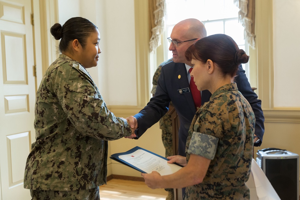 NMCRS Active Duty Fund Drive Award Ceremony