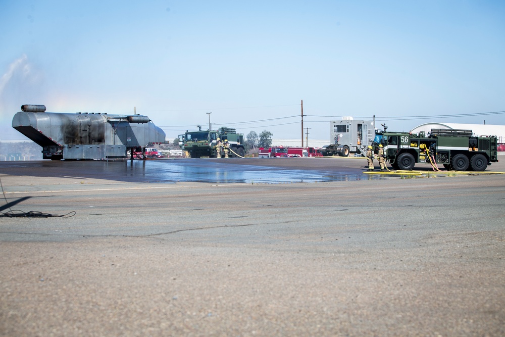 Aircraft mishap exercise MCAS Miramar