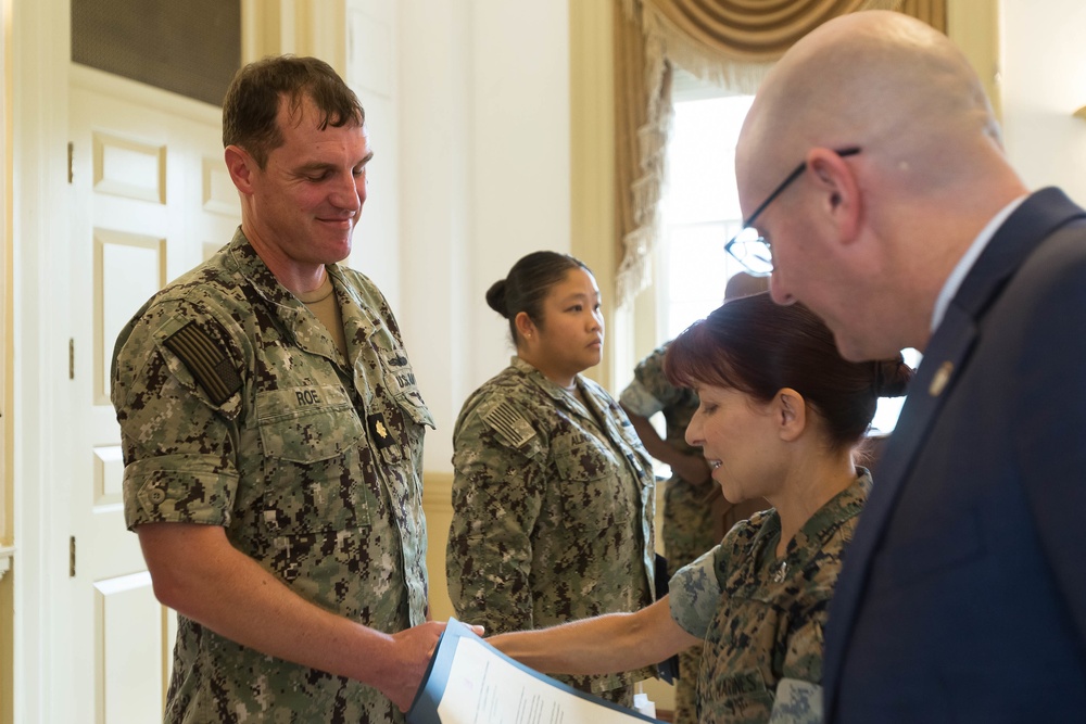 NMCRS Active Duty Fund Drive Award Ceremony