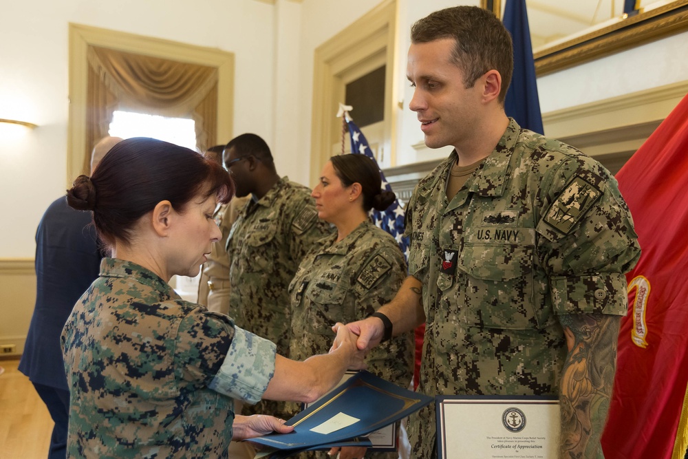 NMCRS Active Duty Fund Drive Award Ceremony
