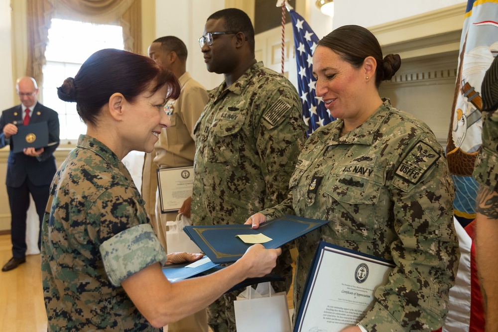 NMCRS Active Duty Fund Drive Award Ceremony
