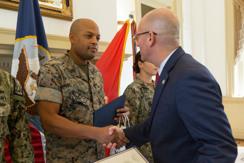 NMCRS Active Duty Fund Drive Award Ceremony