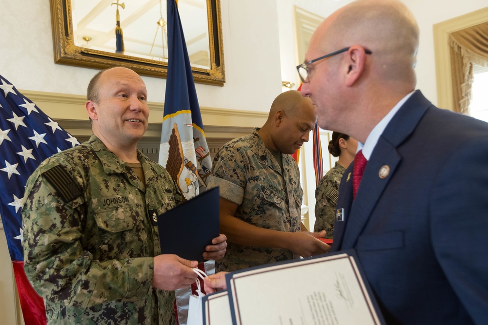 NMCRS Active Duty Fund Drive Award Ceremony