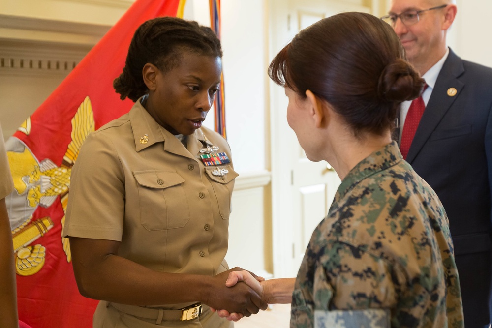 NMCRS Active Duty Fund Drive Award Ceremony