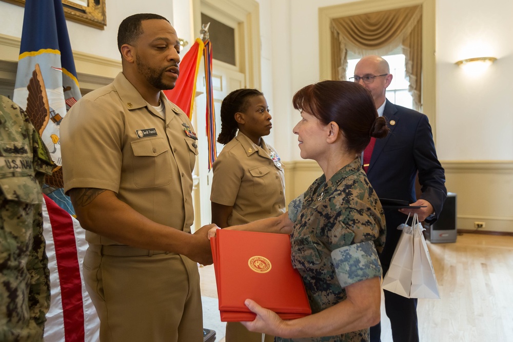 NMCRS Active Duty Fund Drive Award Ceremony