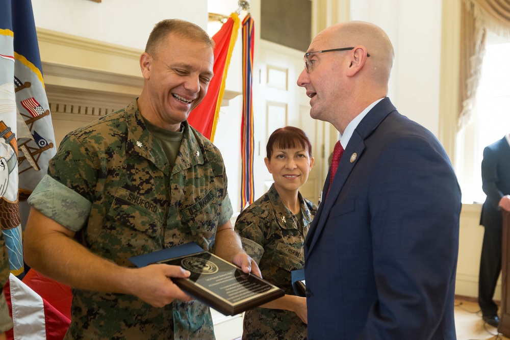 NMCRS Active Duty Fund Drive Award Ceremony