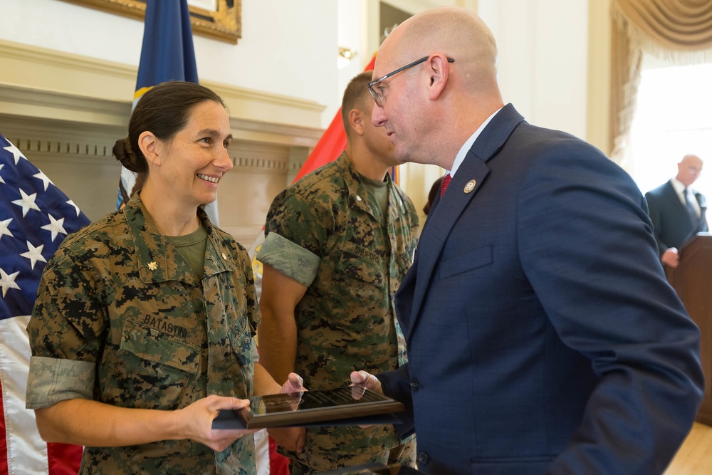 NMCRS Active Duty Fund Drive Award Ceremony