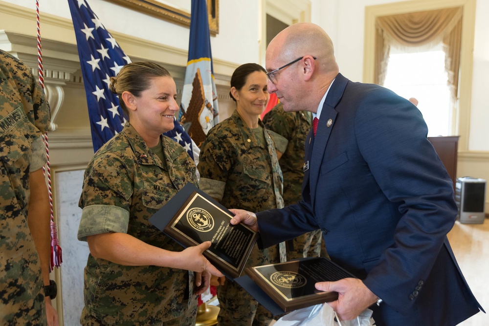 NMCRS Active Duty Fund Drive Award Ceremony