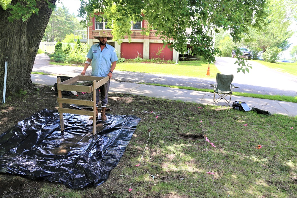 Archaeologist discusses painstaking work of archaeology, finding artifacts