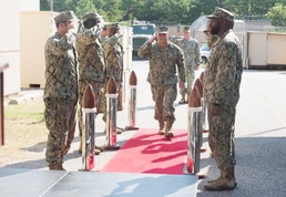 EODTEU 2 Holds Change of Command Ceremony
